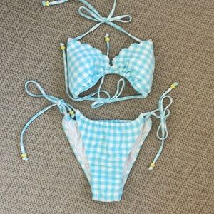 Stoney clover lane gingham bikini